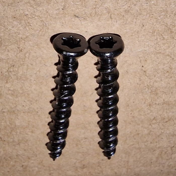 Wkręty tarasowe czarne torx 25mm
