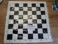 Легка шкіряна турнірна шахова дошка (нова)