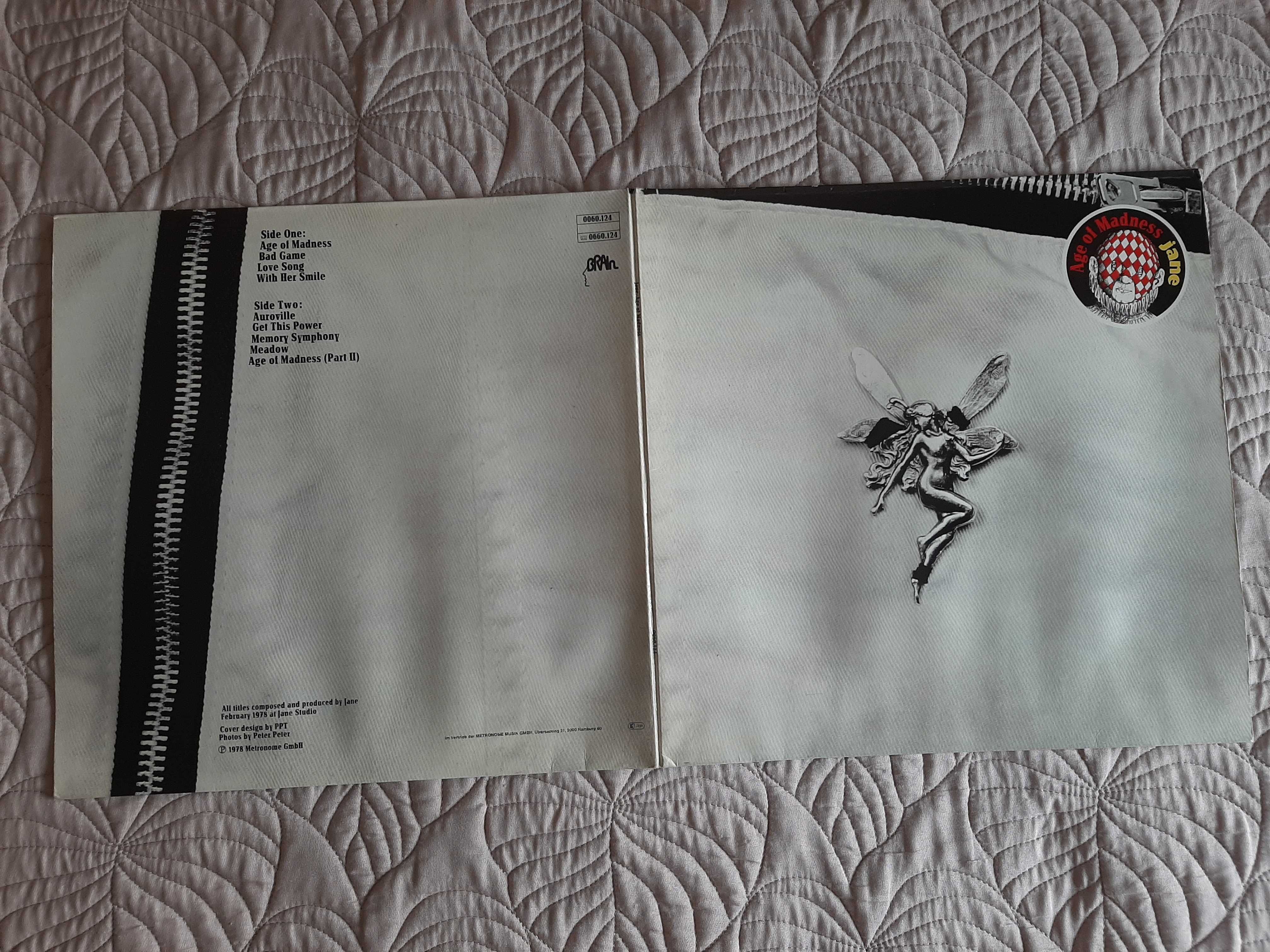 Jane - Age Of Madness - Germany - Vinil LP