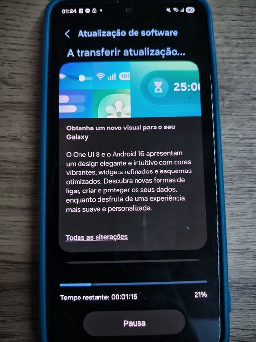 Vendo Samsung Galaxy S21 FE + Capa