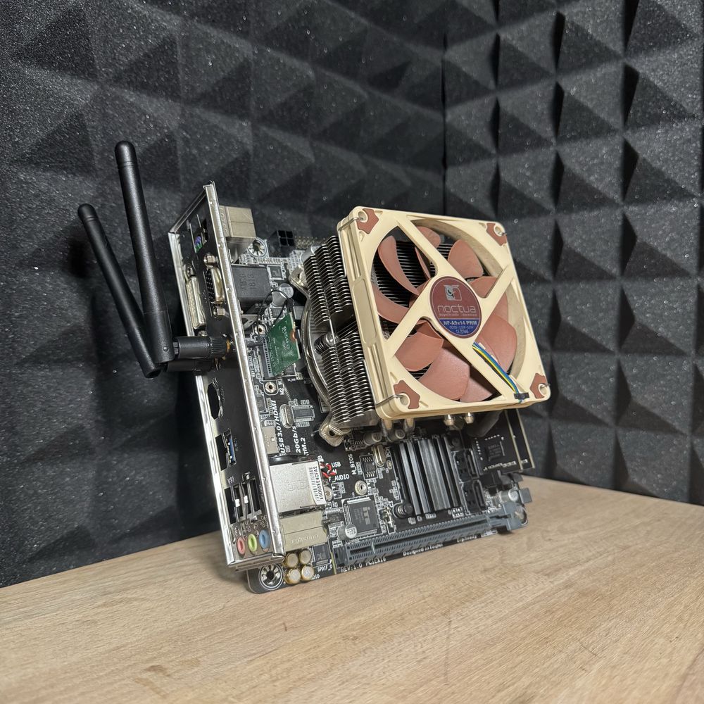 Комплект mini itx i7 6700k, gigabyte H110, процесор, материнка