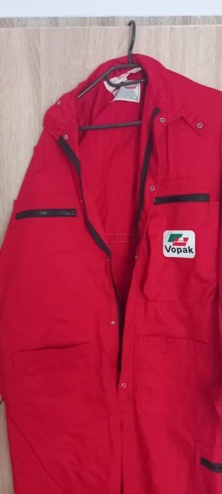 Kombinezon męski czerwony,Vopak,r.XL