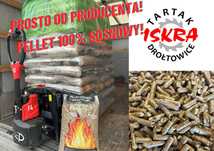 Pellet Milicz ,sosnowy ,ISKRA Premium,rozładunek Winda HDS,100%sosnowy