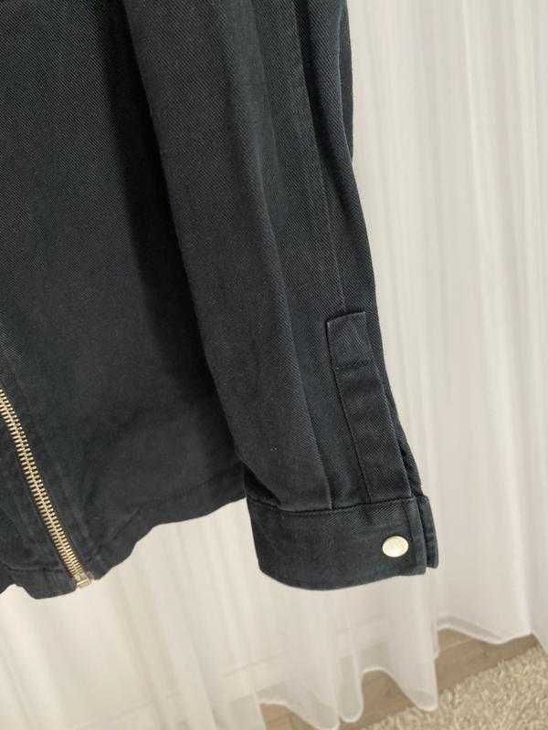Плотная джинсовая рубашка куртка River Island