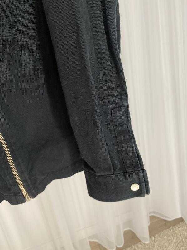Плотная джинсовая куртка рубашка River Island