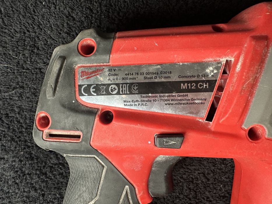 Milwaukee m12 CH wiertarka SDS