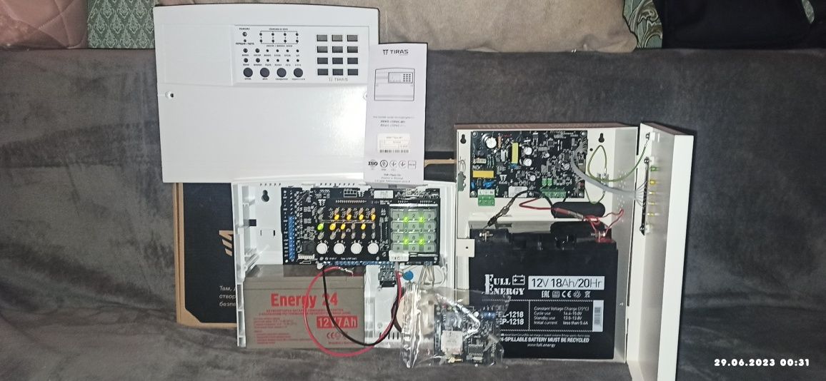 Пожежна сигналізація. Продаю Тірас 4П,8П, МЦА-GSM, ,ОСЗ, ОС,СПД, ІПР