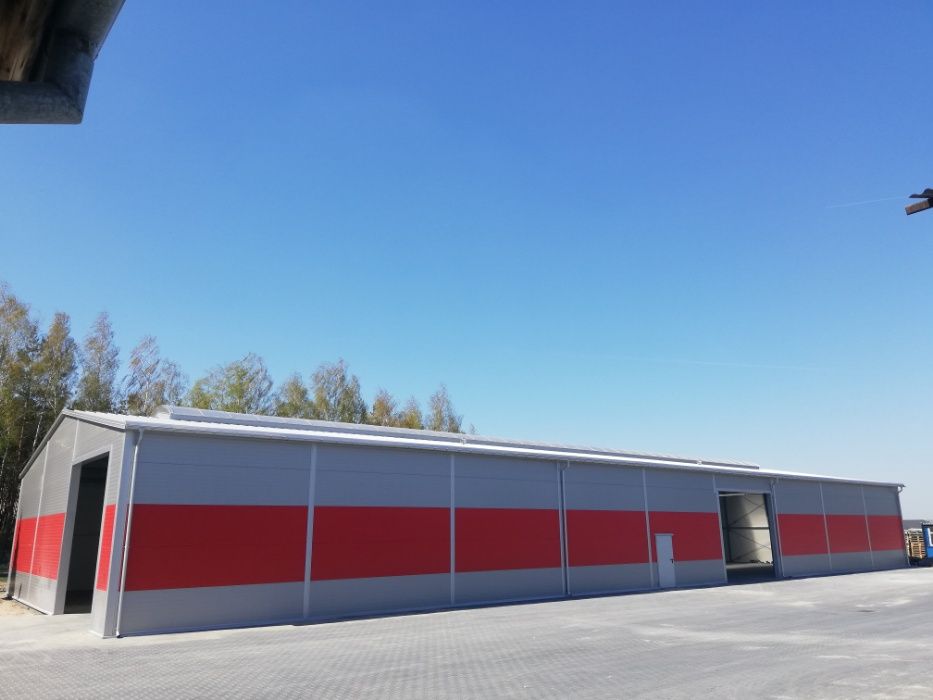 Hala stalowa ocieplana 800m2 GAJ-STAL