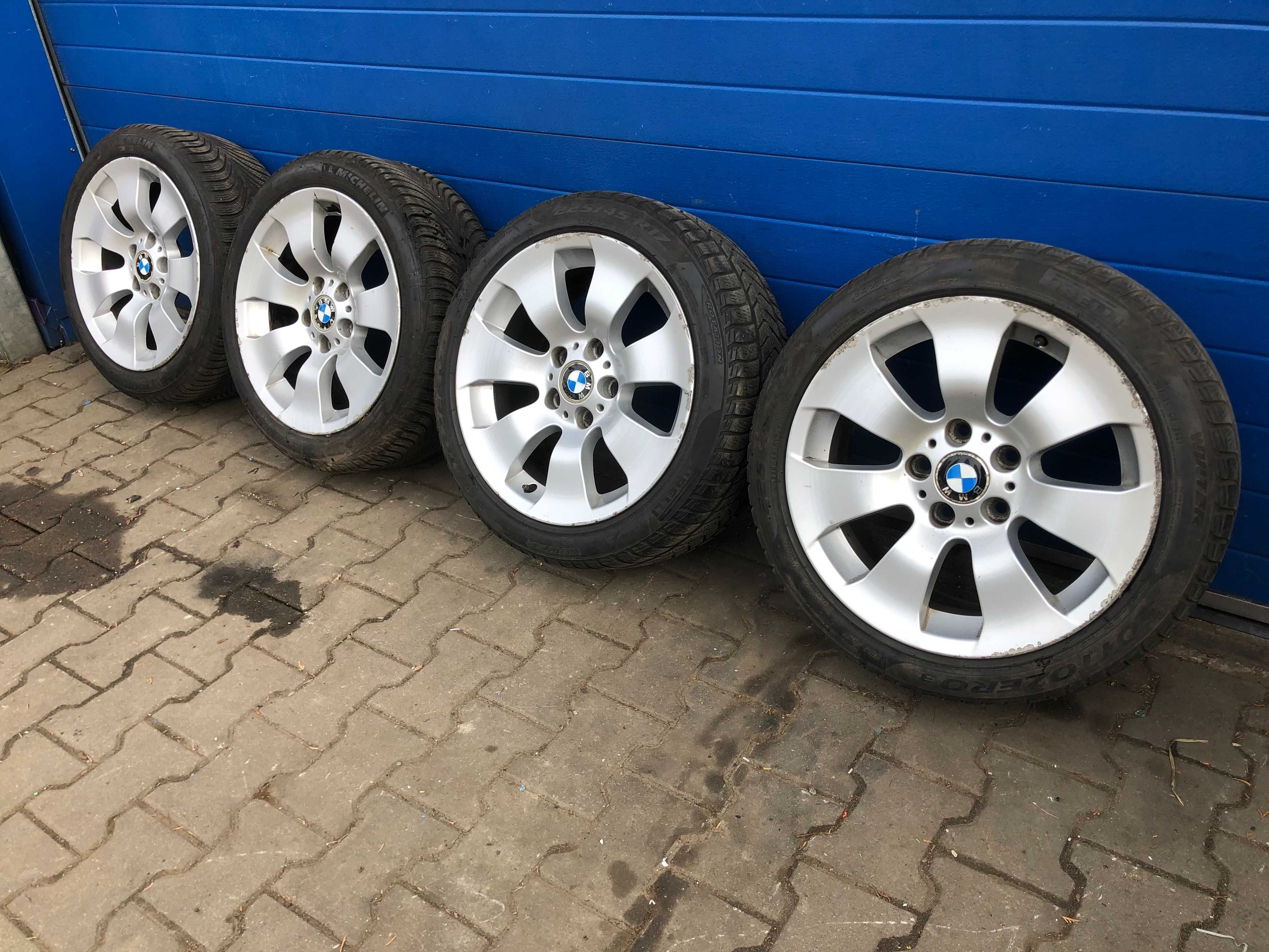 Felgi Kola Opony BBS 17x8j BMW E90 E91 E92 E93 225/45/17