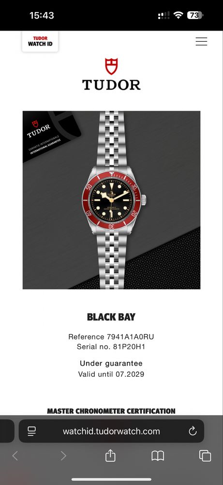 Jak nowy TUDOR Black Bay 41 Jubilee 7941A1A0RU marka Rolex