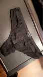Stringi czarne koronkowe Emporio Armani r.L