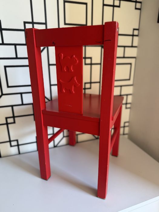 Krzeselko dzieciece KRITTER IKEA