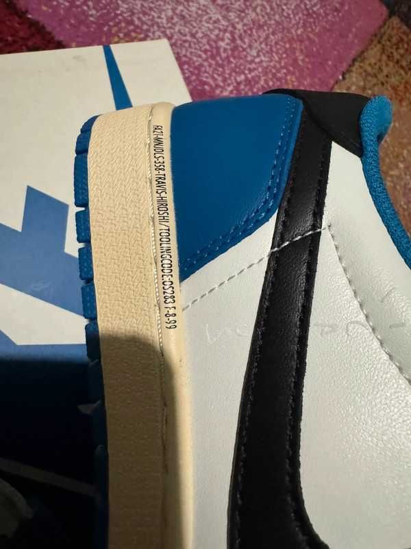 Jordan 1 Retro Low OG SP Fragment x Travis Scott R.43