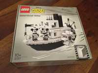 Nowe LEGO 21317 IDEAS - Disney Mickey Mouse Parowiec Willie