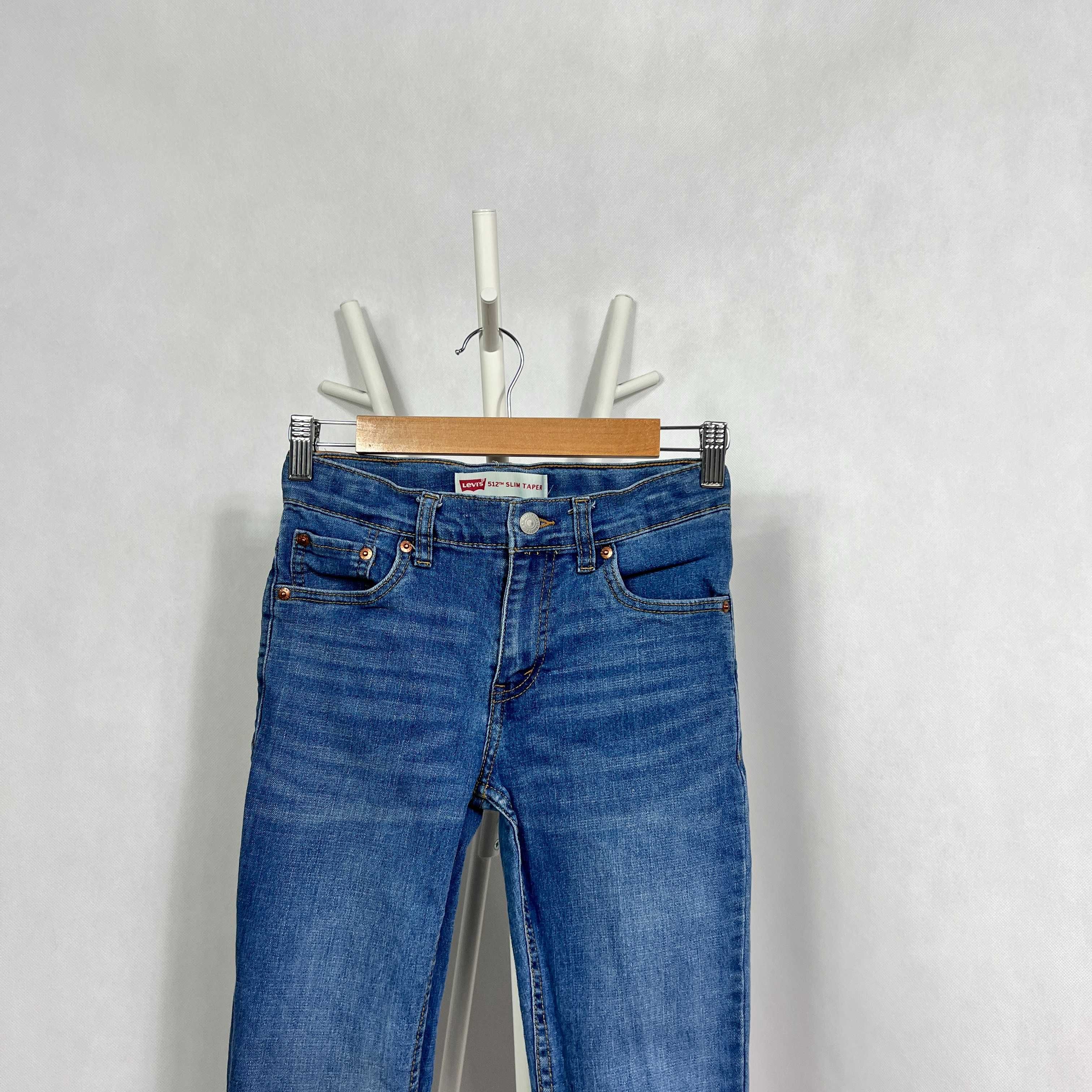 Spodnie jeansowe jeansy Levis 512