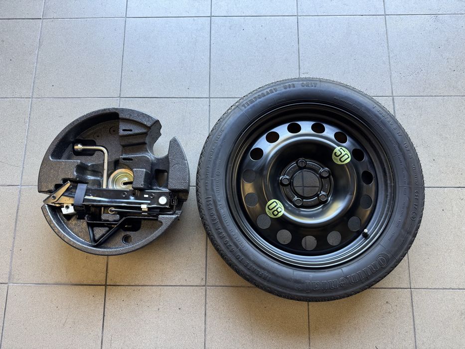 Koło zapasowe dojazdówka 5x120 r17 BMW 5 e60/61 X3 e83 zestaw