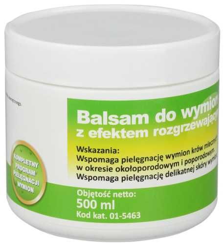 Balsam „18” do wymion z efektem rozgrzewającym 500ml
