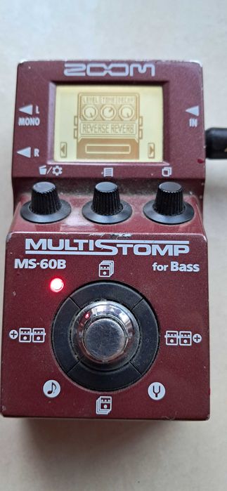 Pedal de efeitos  Zoom MS 60B Baixo