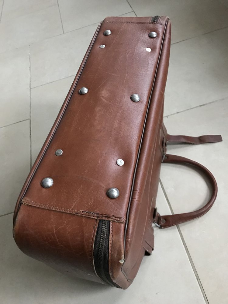 Stary kufer walizka torba PRL retro oldschool