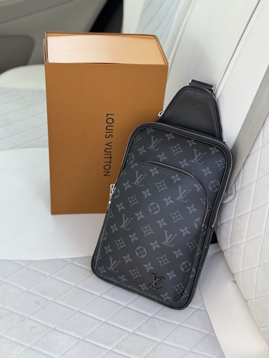 Чоловіча мужская сумка слинг Louis Vuitton