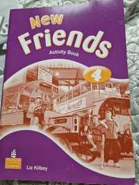 New friends 4 activity book, teachers book, podręcznik, testy