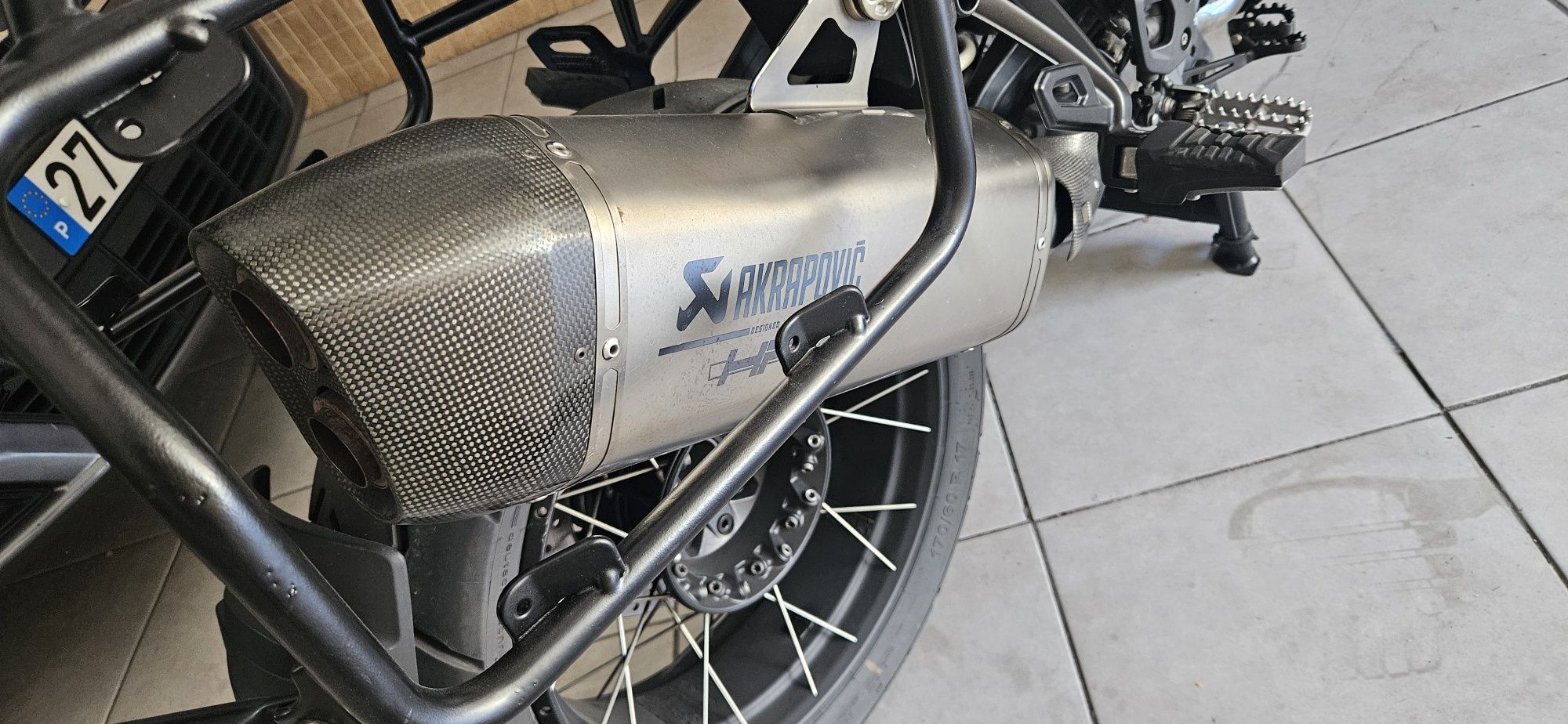 URGENTE Troca se escape Akrapovic GSA 1250