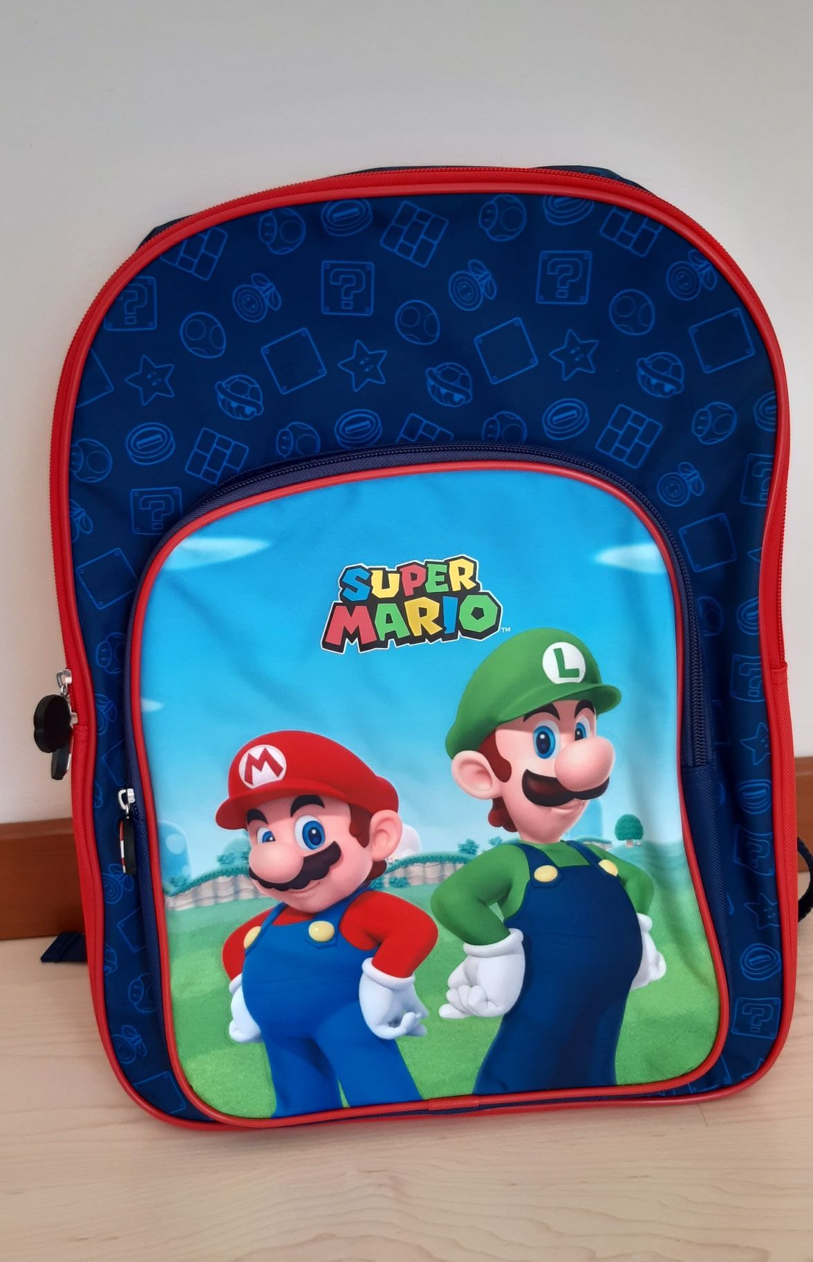 Mochila escolar Super Mario