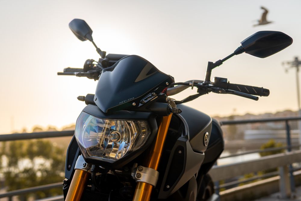 Yamaha Mt 09 sport tracker