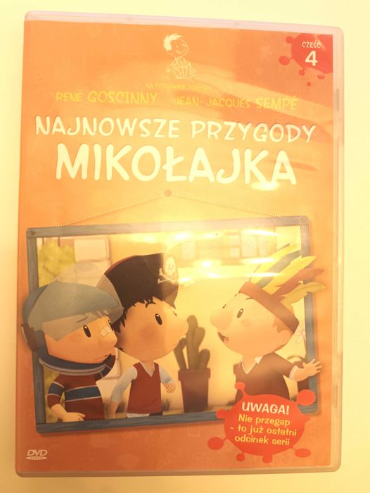 DVD Najnowsze przygody Mikołajka 4, polska wersja
