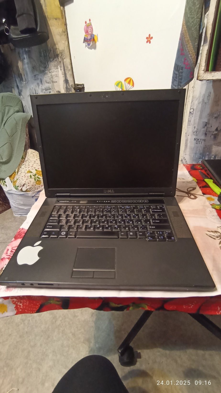 Ноутбук Dell рабочий