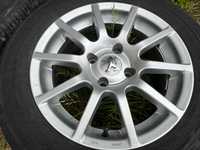 Felgi aluminiowe Diewe Wheels 6,5x15 / 4x108 / ET27+ opony Bridgestone