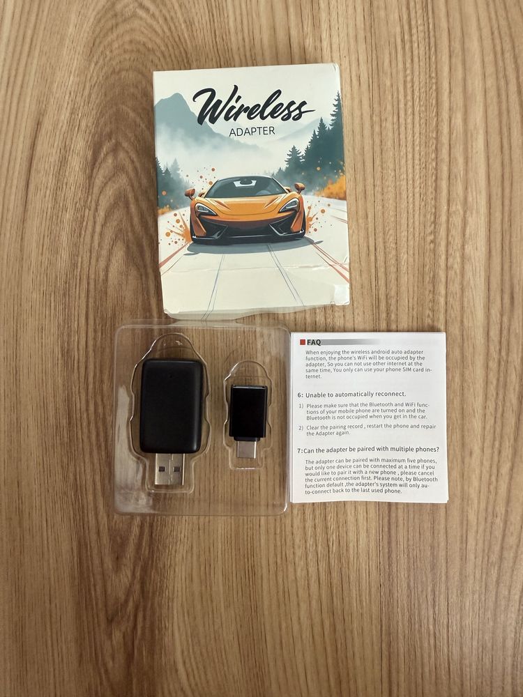 Беспроводной Carplay/Android car