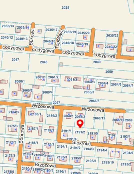 Tłuszcz ul. Stokrotki działka 905 m2