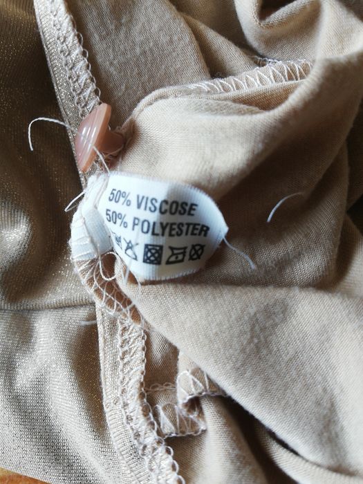 Bluzka 40 złota z wiskozą DRUM