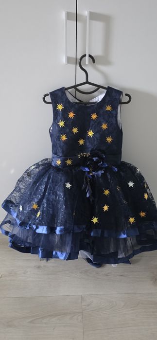 Сукня зірочка (ніч) дитяча на новий рік