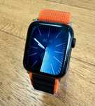 Smartwatch Apple Watch 4 44mm Stainless Steel Black 100 % bateria