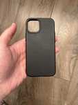 Etui Spigen Liquid Air iPhone 12 Mini, matowe czarne