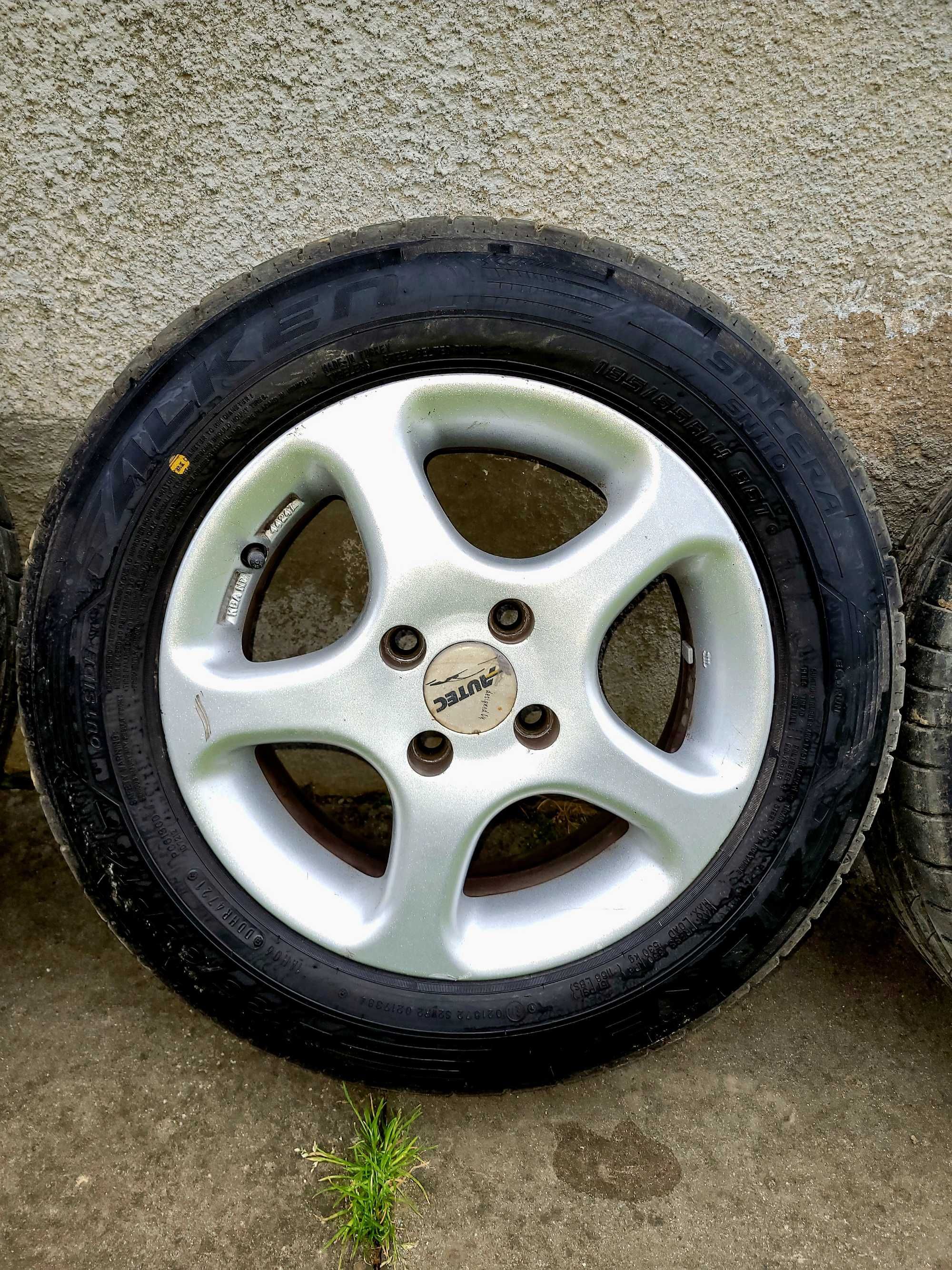 Komplet kół, felgi AUTEC 14'', 4x100, ET-35, 6.0Jx14H2, Opony 185/65r