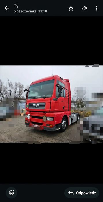 MAN Tga 440  Samochod w super stanie kabina XXL