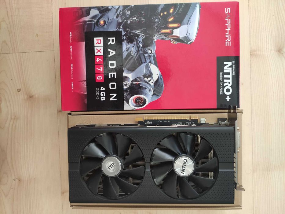 Видеокарта SAPPHIRE NITRO+ AMD Radeon RX 470 4GB