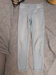 Jeansy legginsy r. 134 jasne dla dziewczynki