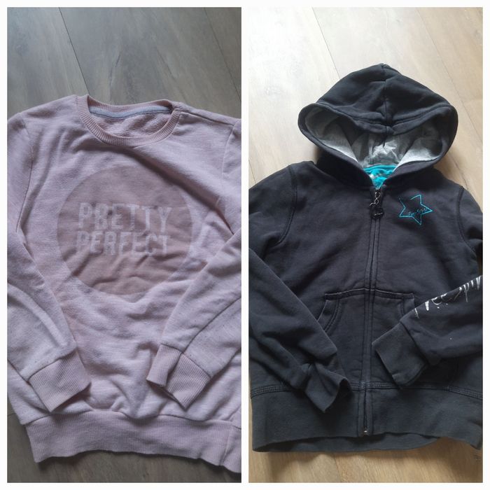Zestaw 2 bluz bluzy dziewczęce 122-128, 7-8 lat