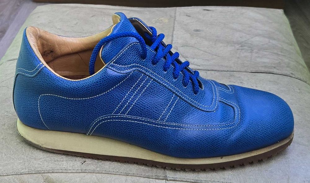 " SANTONI" кожаные кроссовки