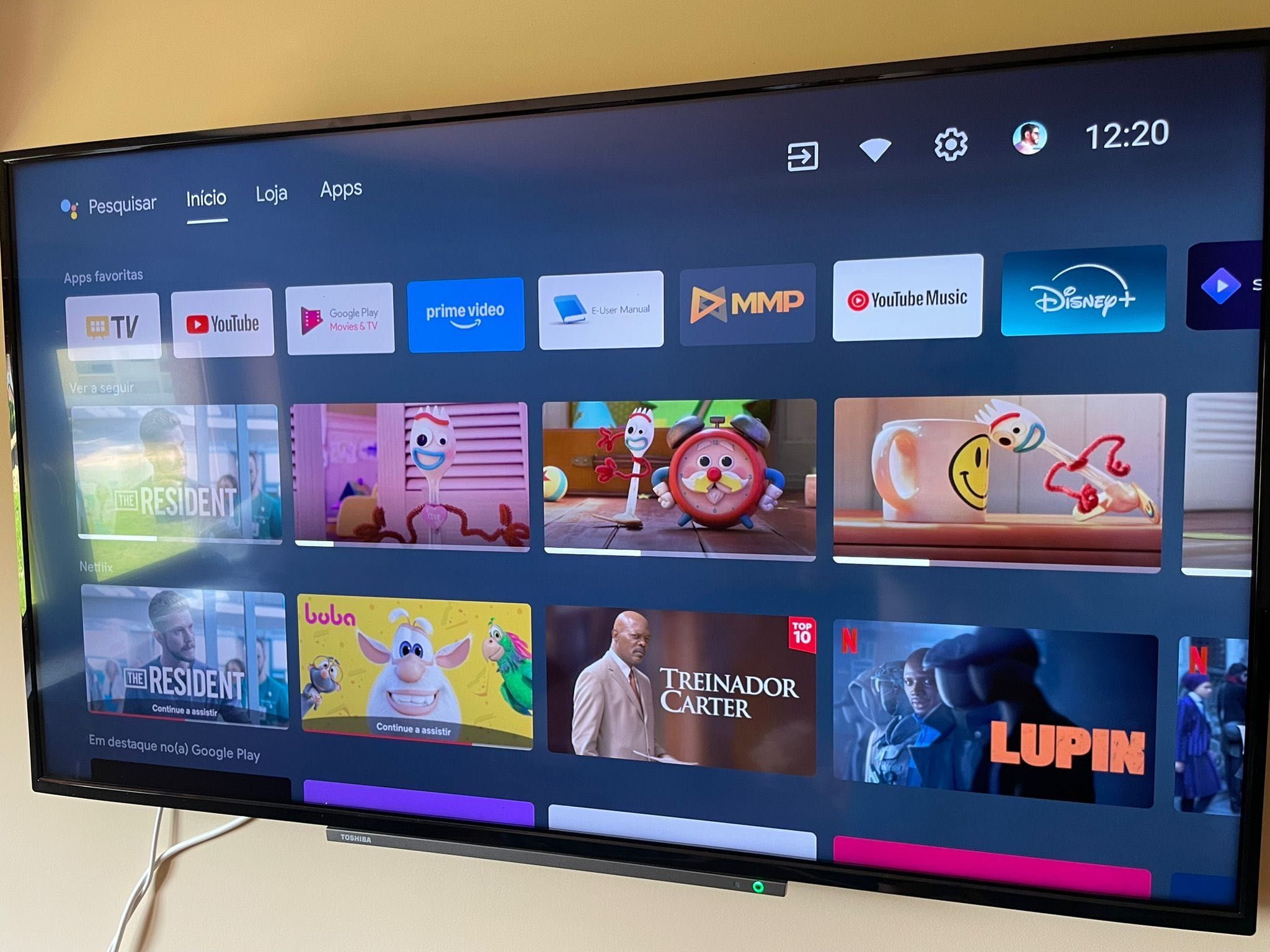 Smart TV Toshiba 55’ 4K Ultra HD 

Valor: 350€