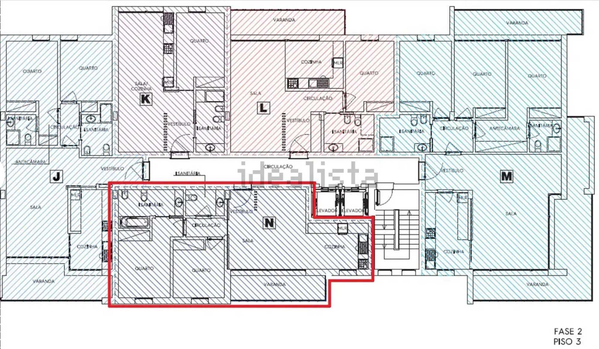 T2 em Construção c/ Garagem c/ carregador viatura elétrica - Ótima Loc