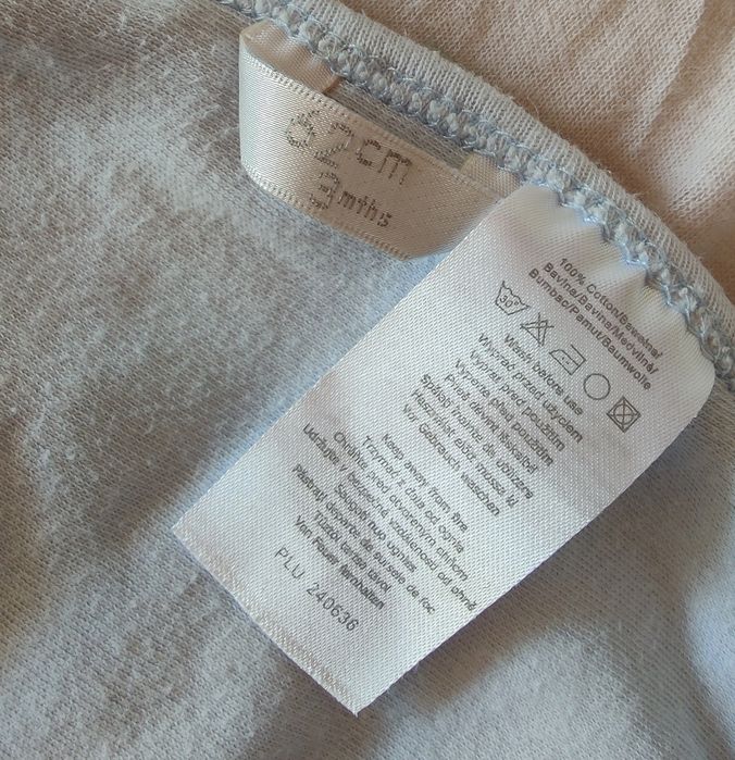 Śliniak dziecięcy śliniaczek niemowlęcy r 62 Pepco