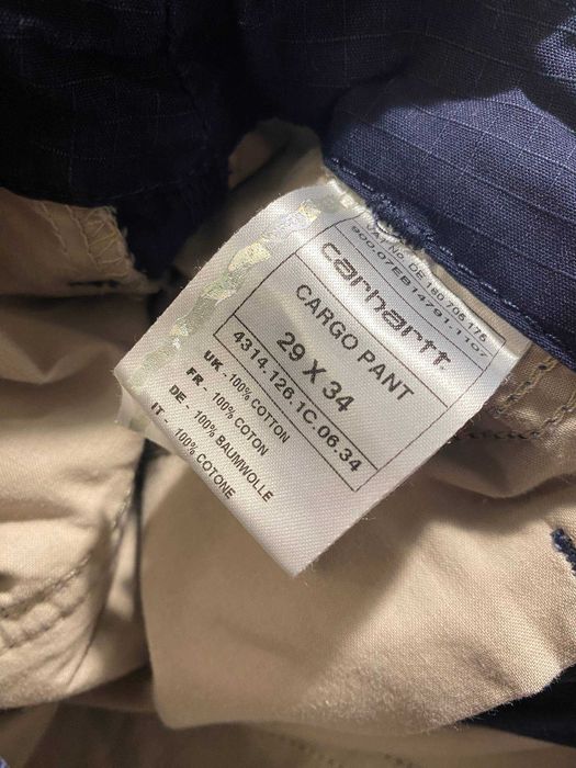 Вінтажні широкі карго штани Carhartt Aviation cargo pants