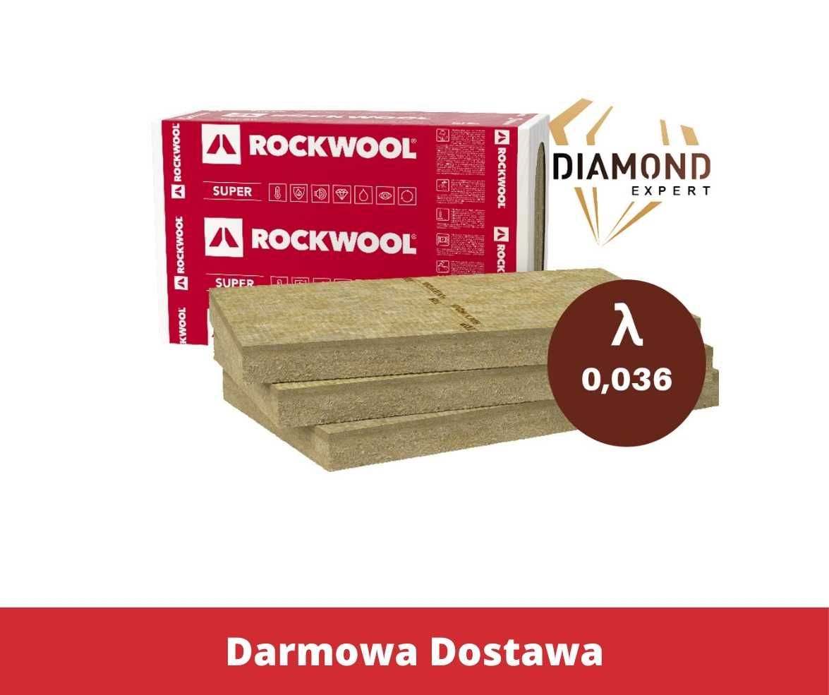 Wełna Mineralna Skalna Elewacyjna Fasadowa 10,15,20-Rockwool Frontrock