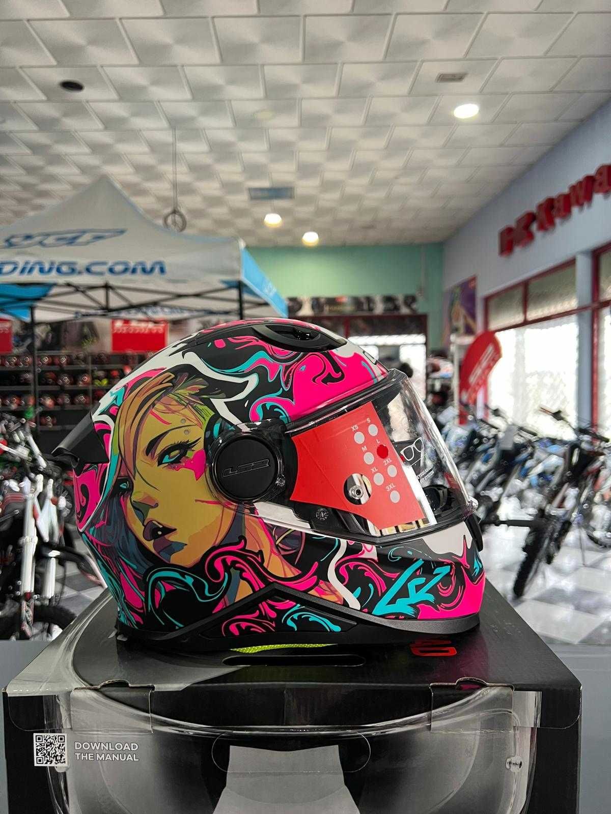 Capacete criança integral LS2 FF812 novo