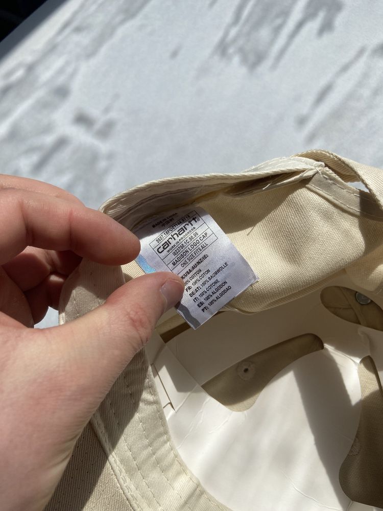 Кепка Carhartt бейсболка кархартт кепки панама п‘ятипанелька
